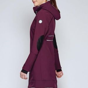 Asmar Equestrian All-Weather Rider Coat Special Edition Chianti/Gunmetal XXS